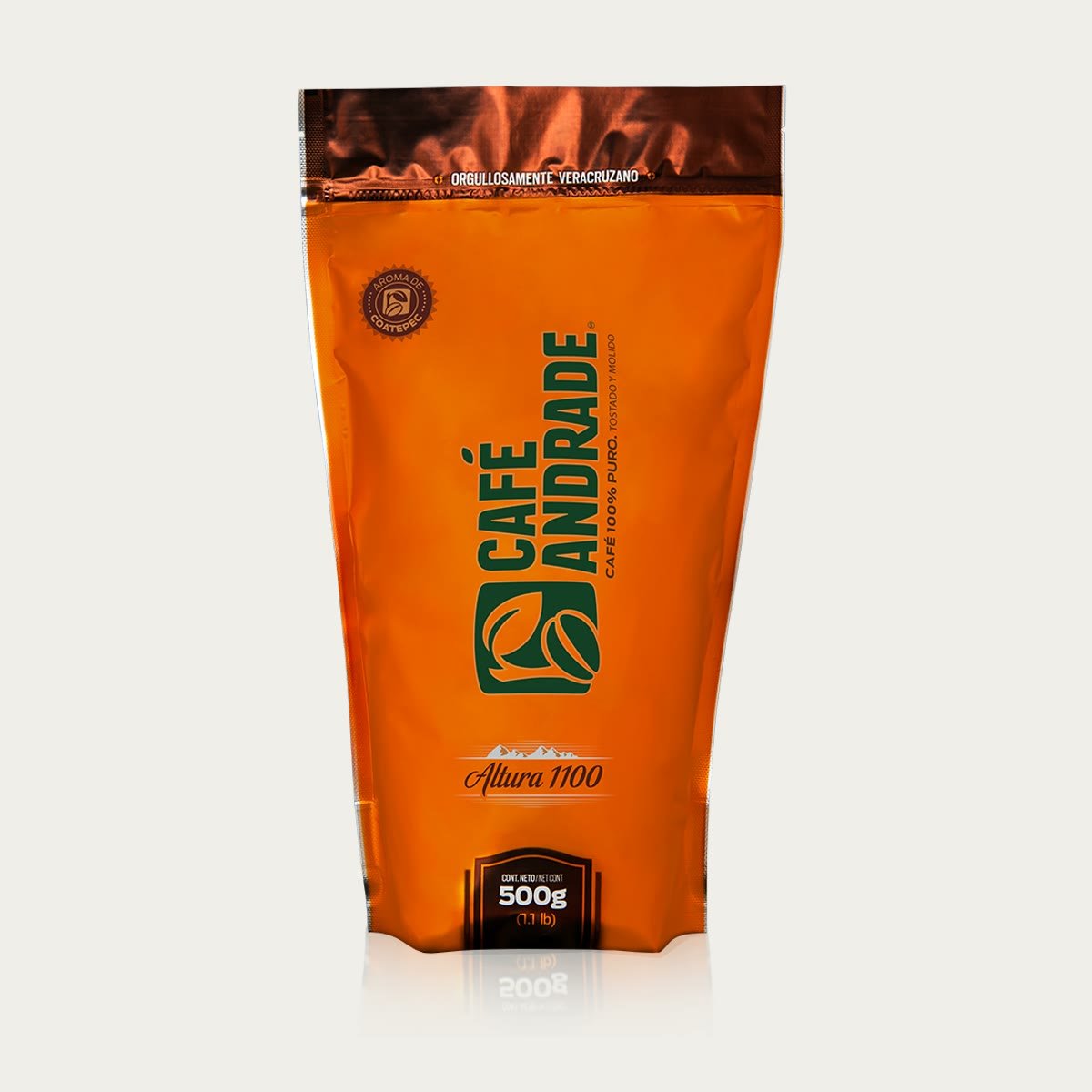 Empaque de Café Andrade Altura 1100