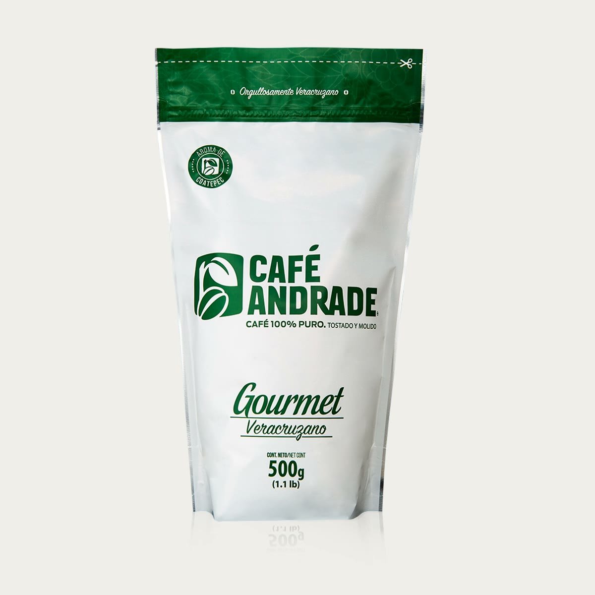 Empaque de Café Andrade Gourmet