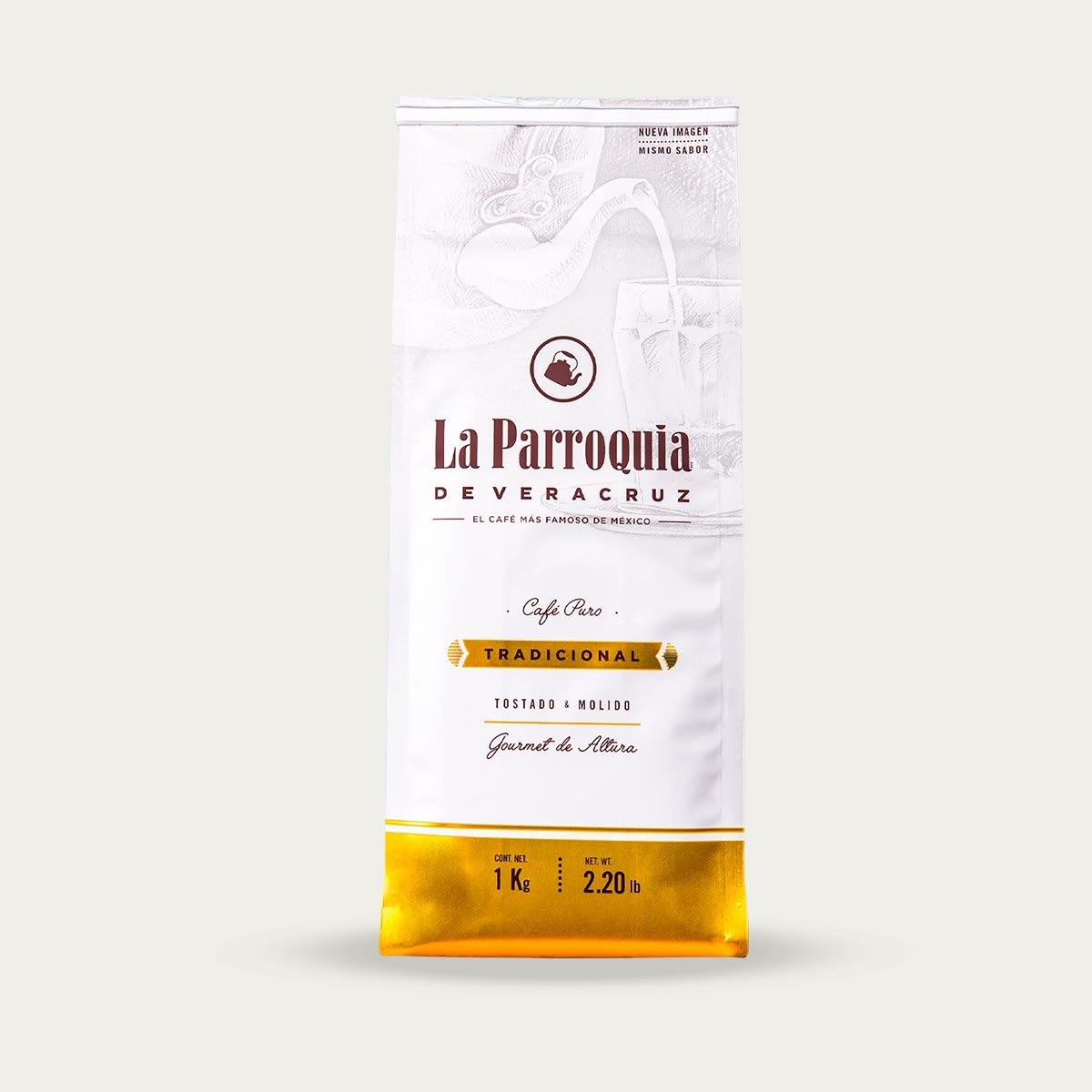 Empaque de café La Parroquia Tradicional